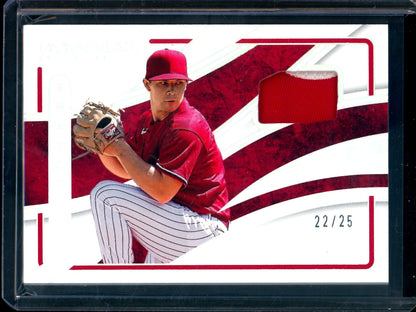 2026 Panini Immaculate Gage Wood Swatches Jersey Relic /25 Phillies