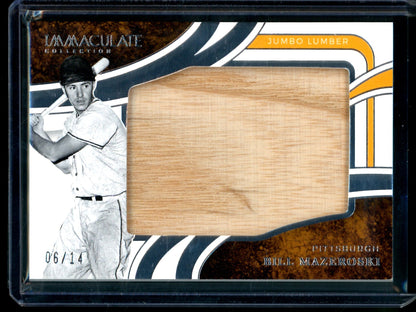 2026 Panini Immaculate Bill Mazeroski Jumbo Lumber Bat Relic /14 Pirates