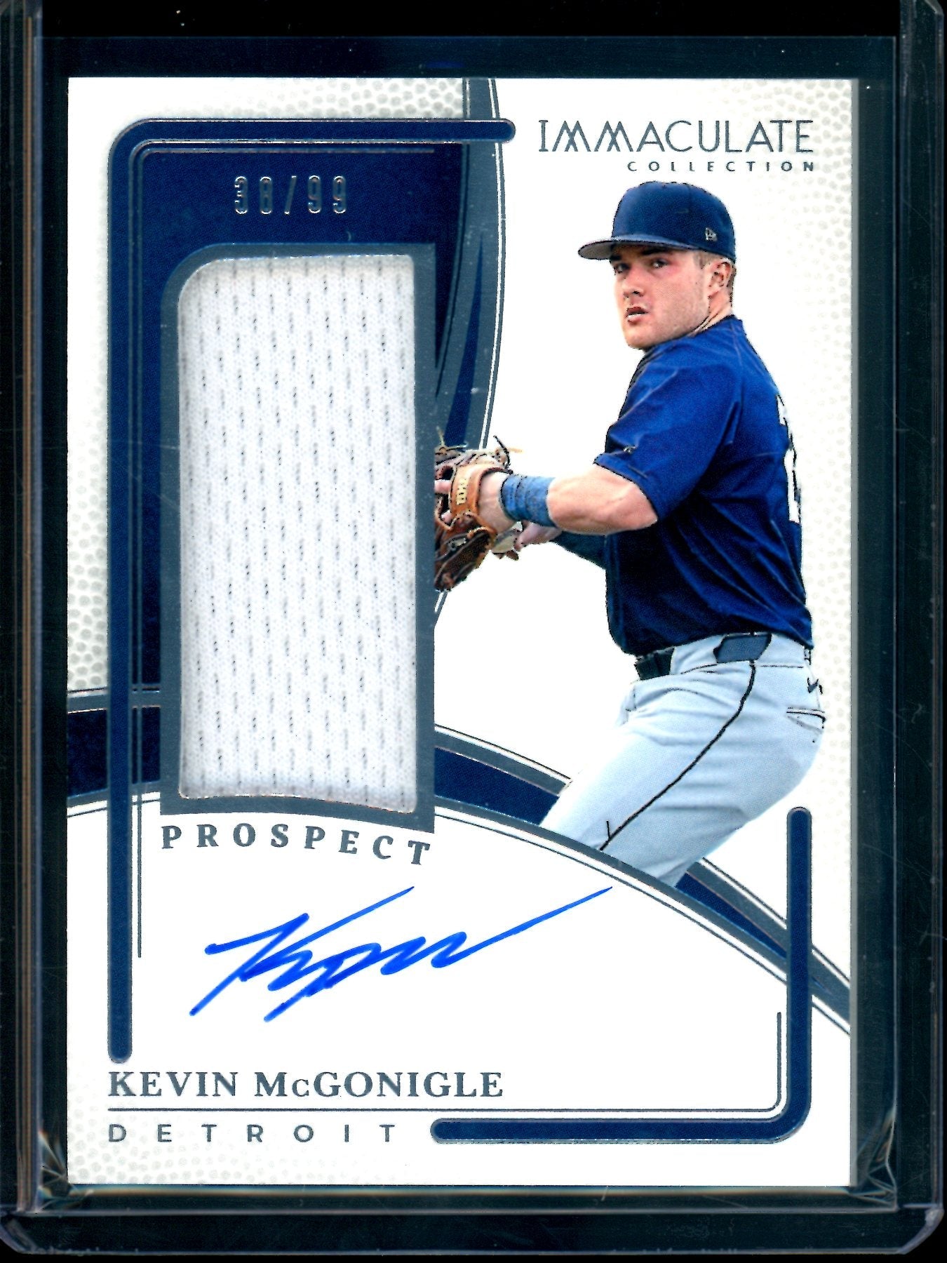 2026 Panini Immaculate Kevin McGonigle Patch Autograph /99 Tigers