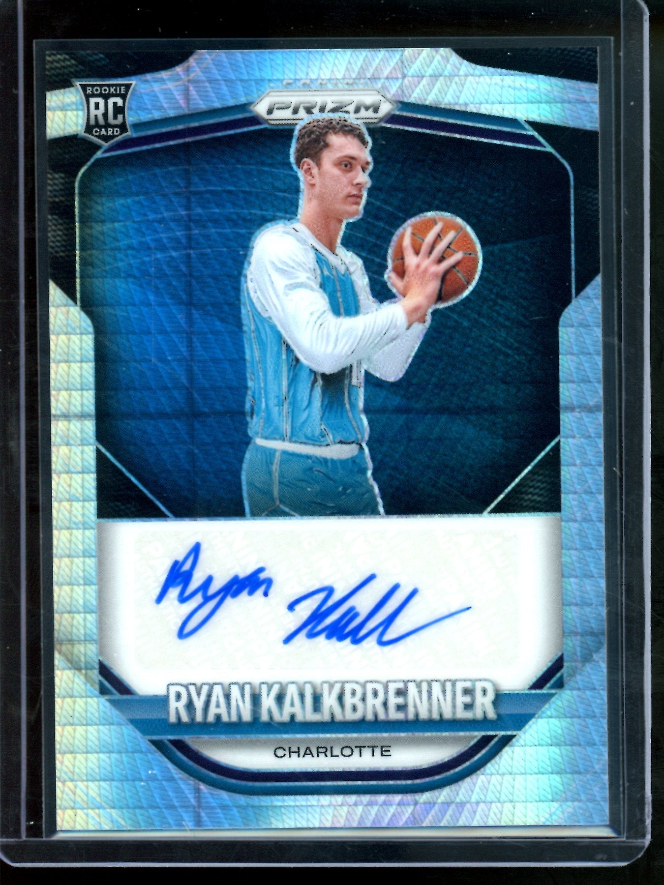 2026 Panini Prizm Ryan Kalkbrenner Hyper Rookie Autograph Hornets