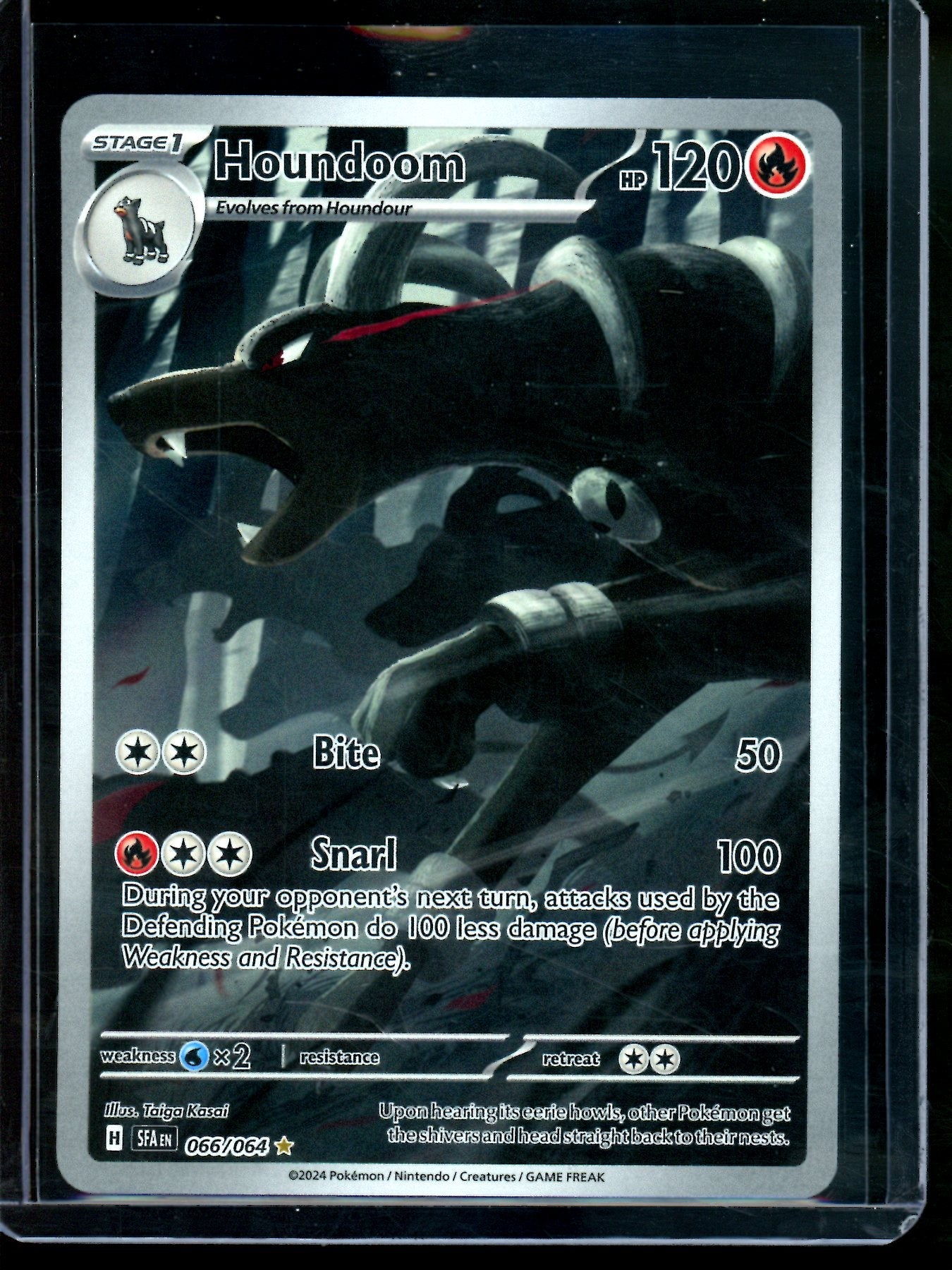2024 Pokemon Shrouded Fable Houndoom 066/064