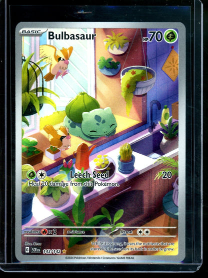 2024 Pokemon Stellar Crown Bulbasaur 143/142