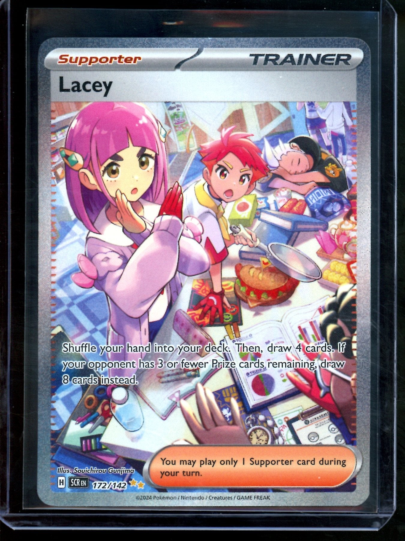 2024 Pokemon Stellar Crown Lacey 172/142