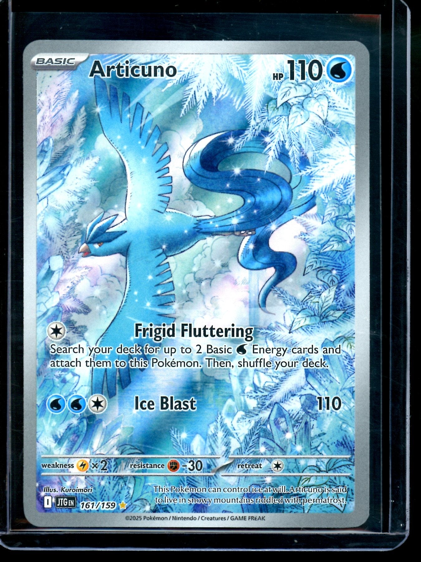 2025 Pokemon Journey Together Articuno 161/159