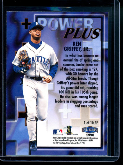 1997 Fleer Ultra Ken Griffey Jr. Power Plus Mariners