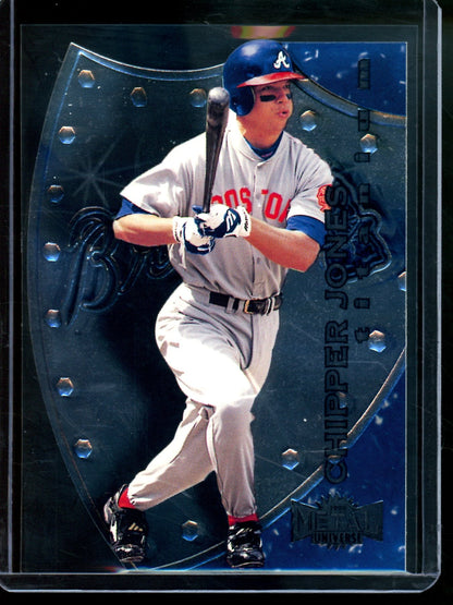 1998 Fleer Metal Chipper Jones Titanium Braves