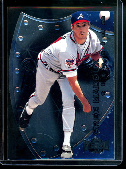 1998 Fleer Metal Greg Maddux Titanium Braves