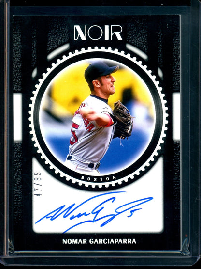 2026 Panini Noir Nomar Garciaparra Autograph /99 Red Sox (A)