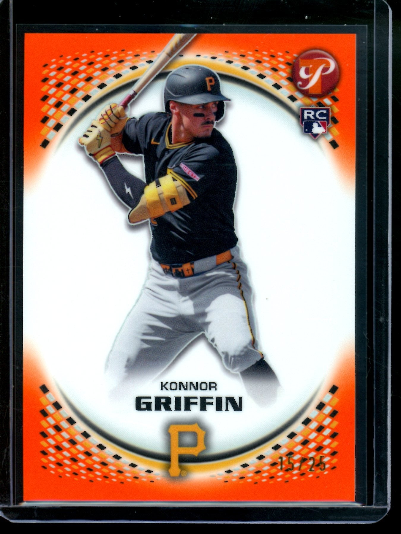 2026 Topps Pristine Konnor Griffin Orange Rookie Refractor /25 Pirates