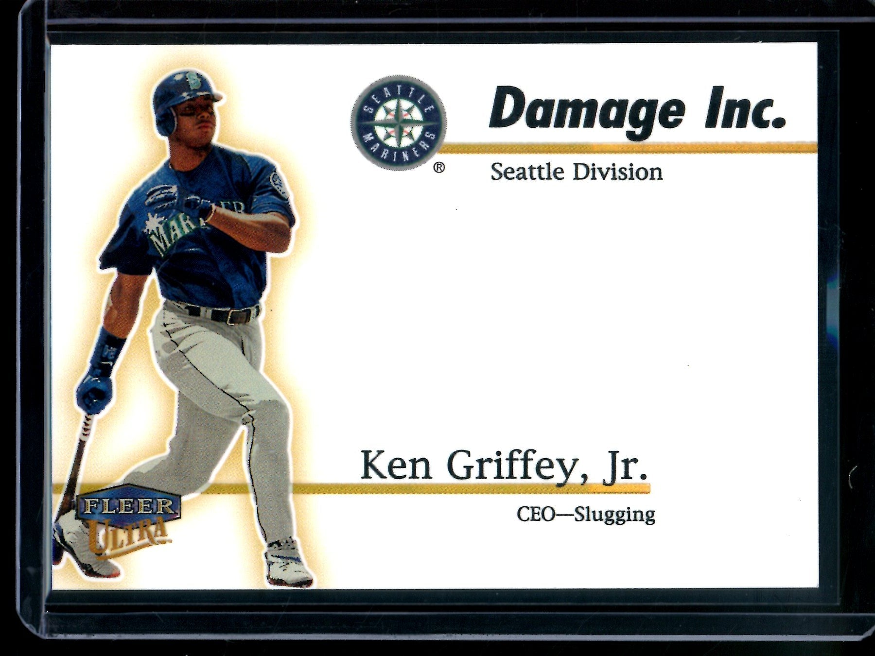 1998 Fleer Ultra Ken Griffey Jr. Damage Inc. Mariners