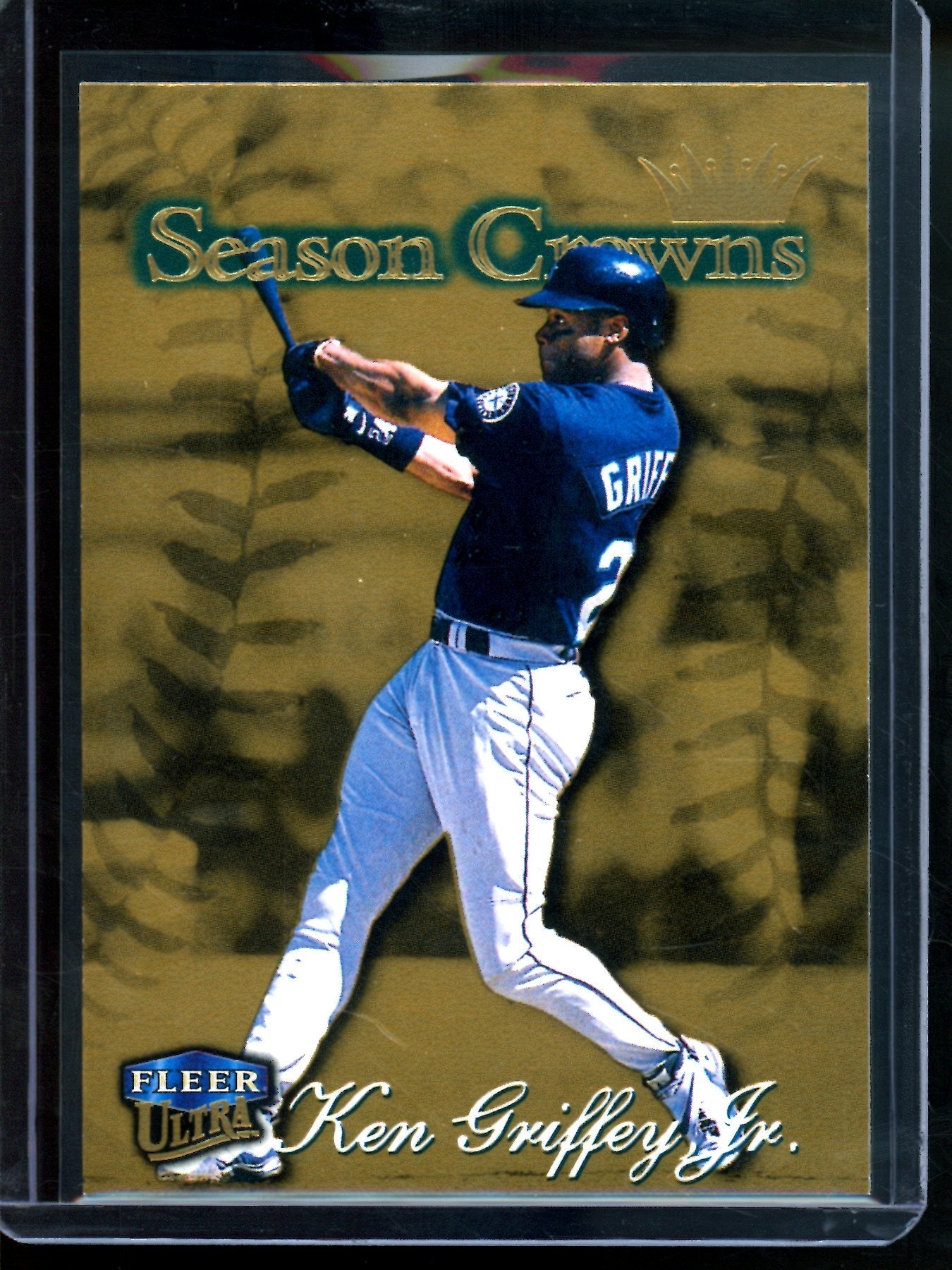 1998 Fleer Ultra Ken Griffey Jr. Season Crowns Gold Medallion Mariners (A)