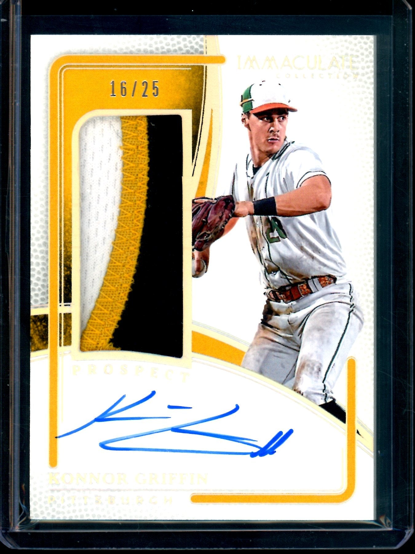2026 Panini Immaculate Konnor Griffin Patch Autograph /25 Pirates