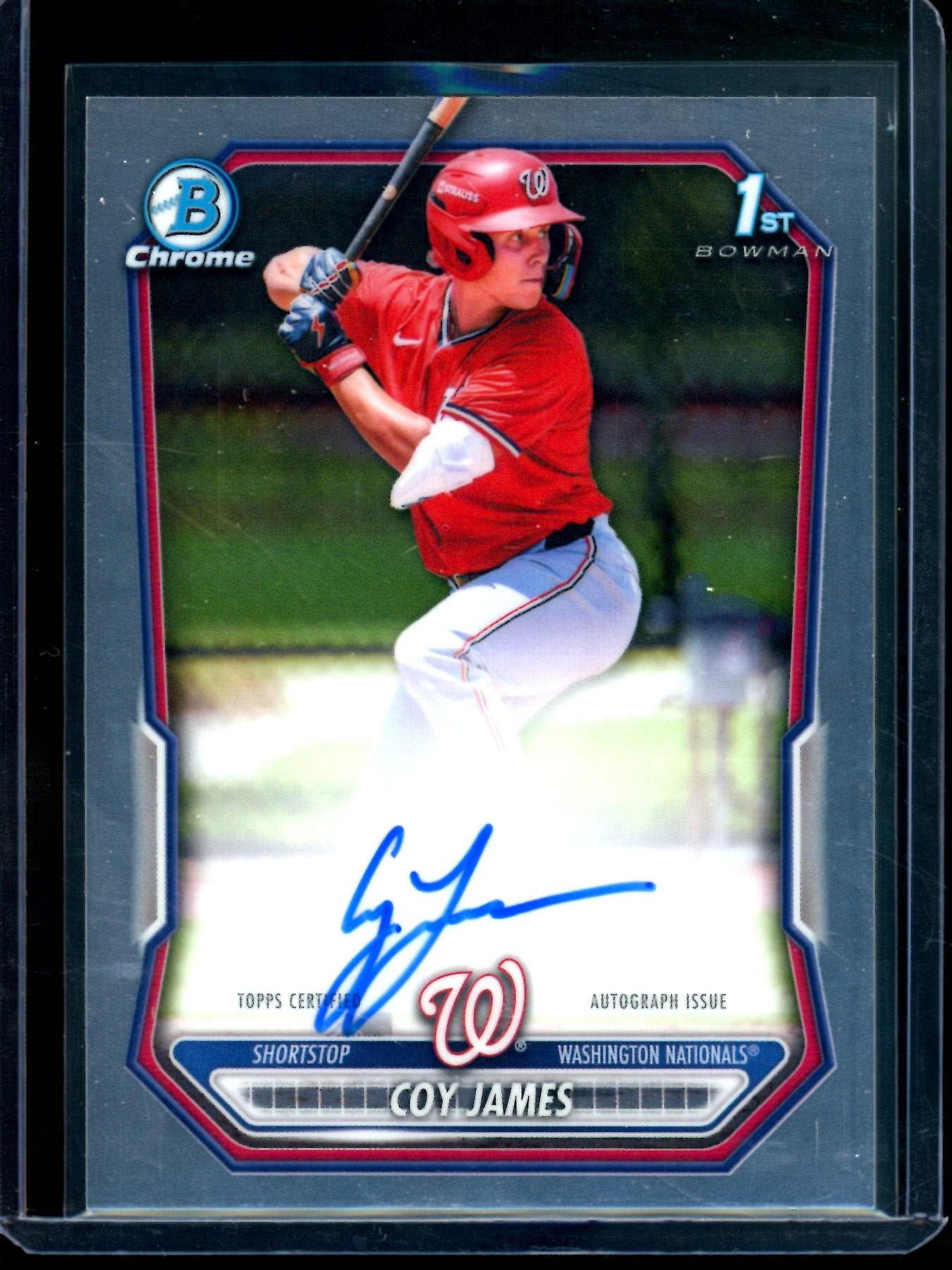 2026 Bowman Chrome Coy James 1st Autograph Nationals