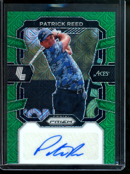 2024 Panini Prizm Patrick Reed Green Autograph /54