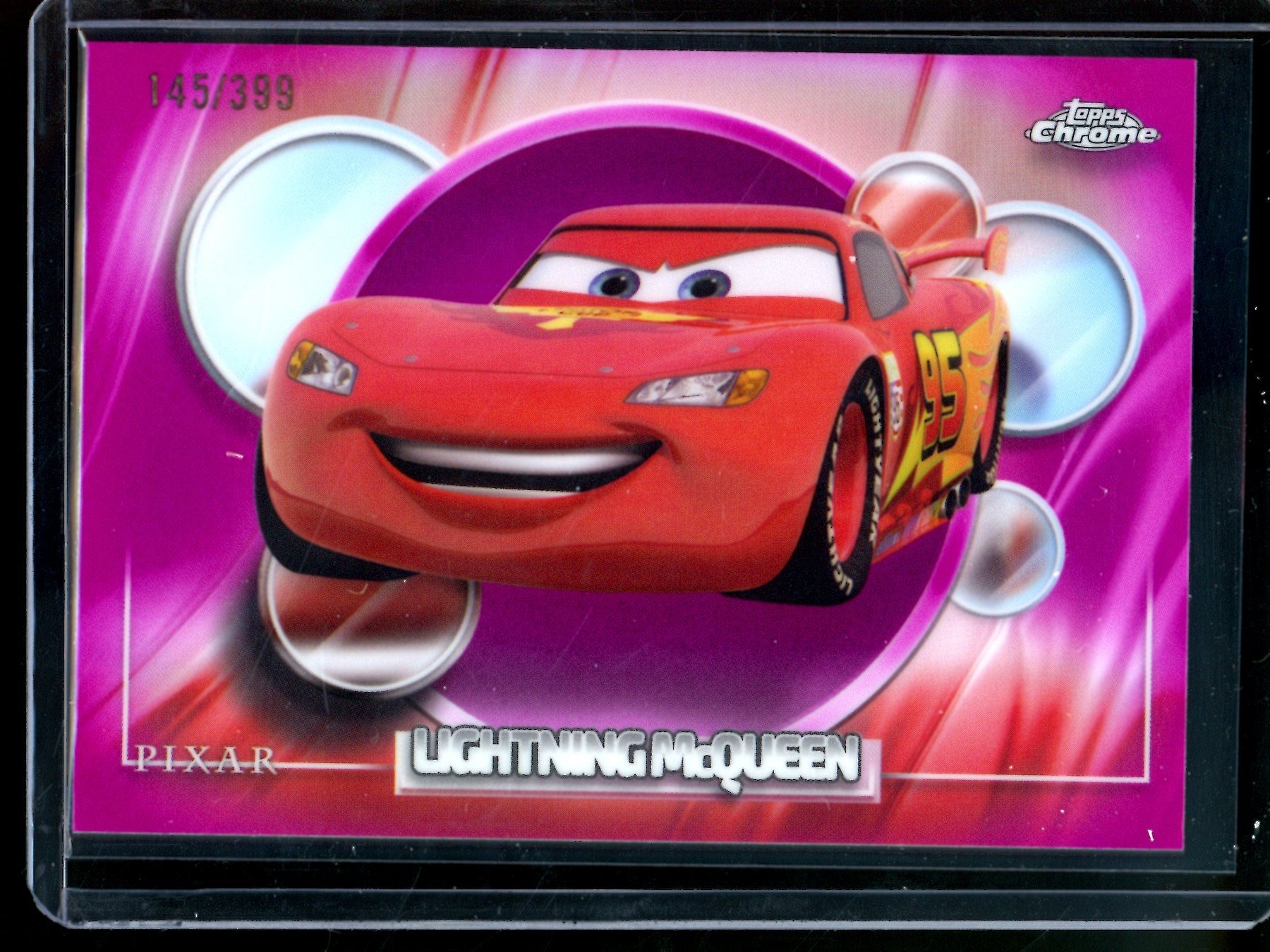 2026 Topps Chrome Lightning McQueen Magenta Refractor /399