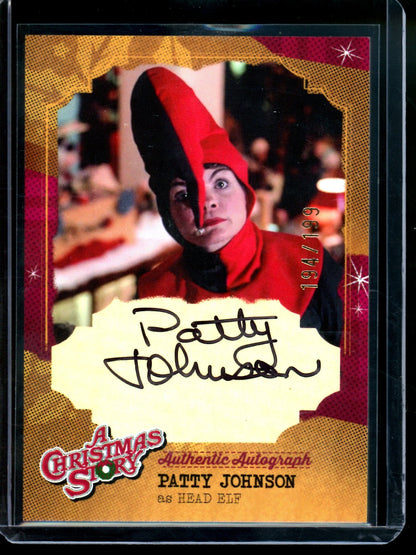 2024 Marquee Patty Johnson A Christmas Story Autograph /199