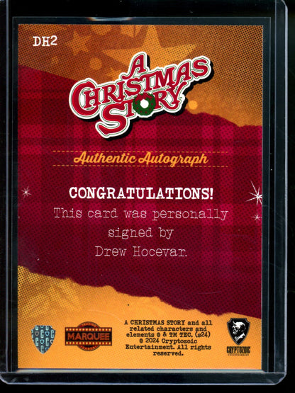 2024 Marquee Drew Hocevar A Christmas Story Autograph /499