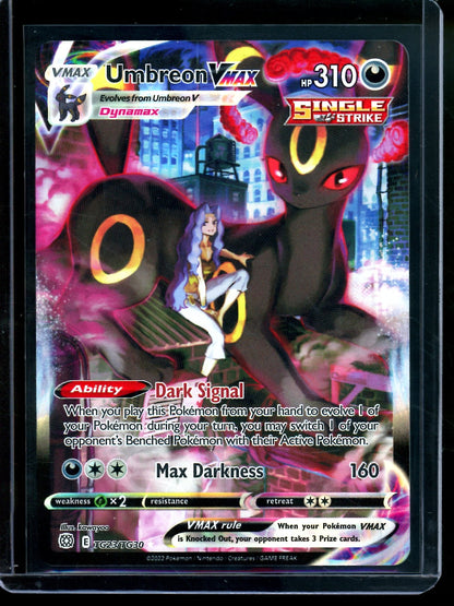 2022 Pokemon Brilliant Stars Umbreon VMAX TG23/TG30