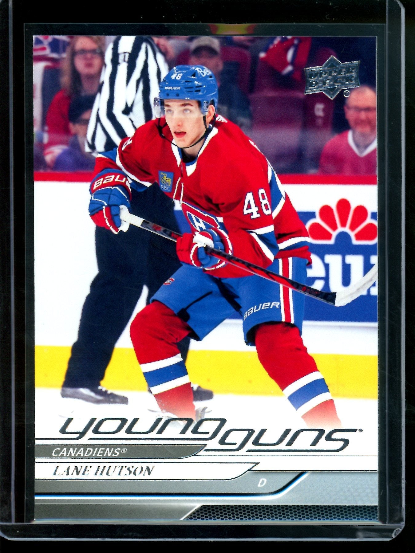 2024 Upper Deck Series 1 Lane Hutson Young Guns Canadiens