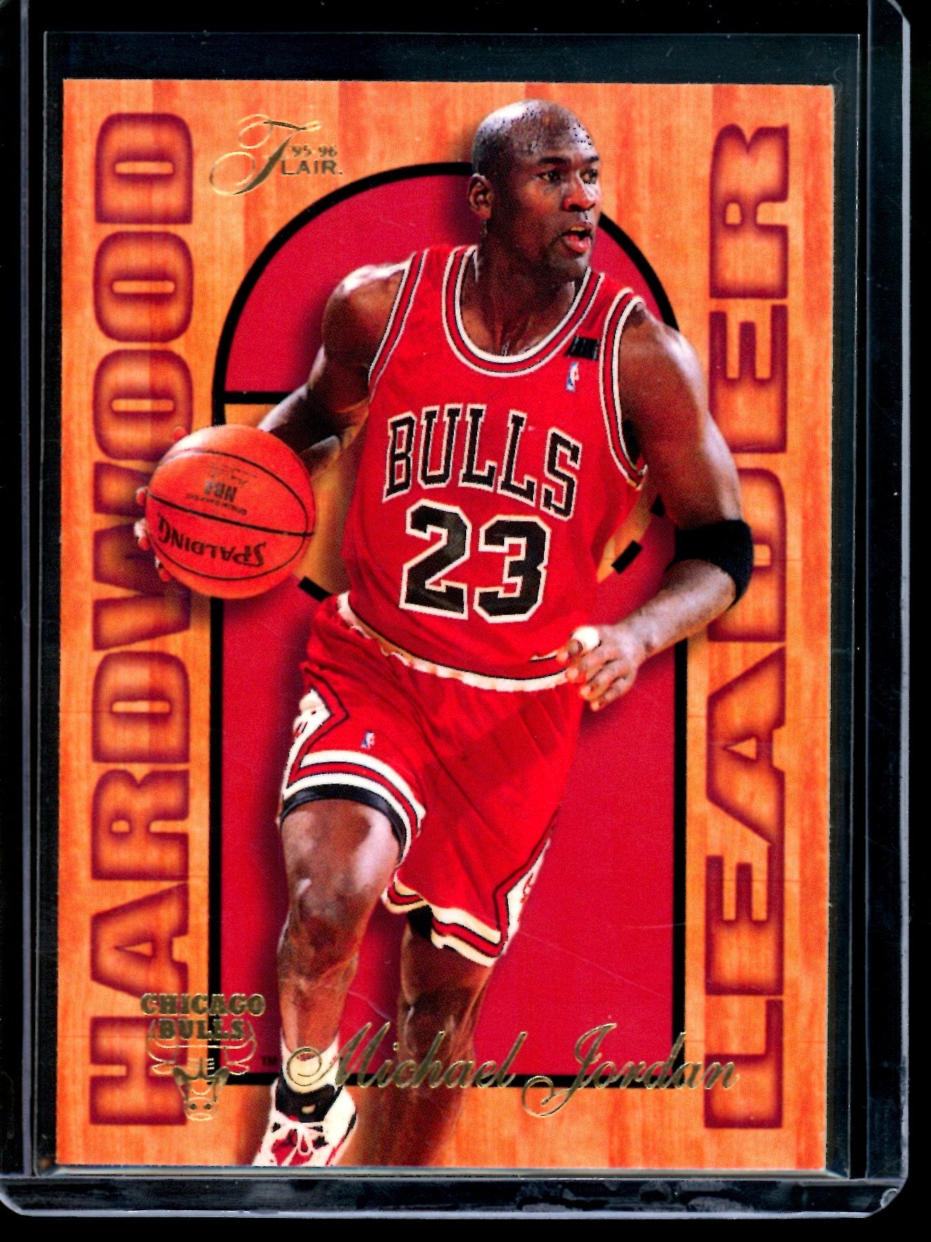 1995 Flair Michael Jordan  Hardwood Leaders Bulls