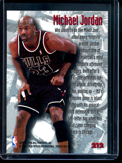 1996 Fleer Metal Michael Jordan Nuts & Bolts Bulls