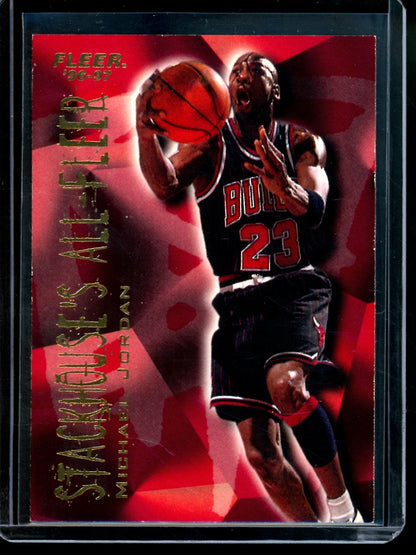 1996 Fleer Michael Jordan Stackhouse's All-Fleer Bulls