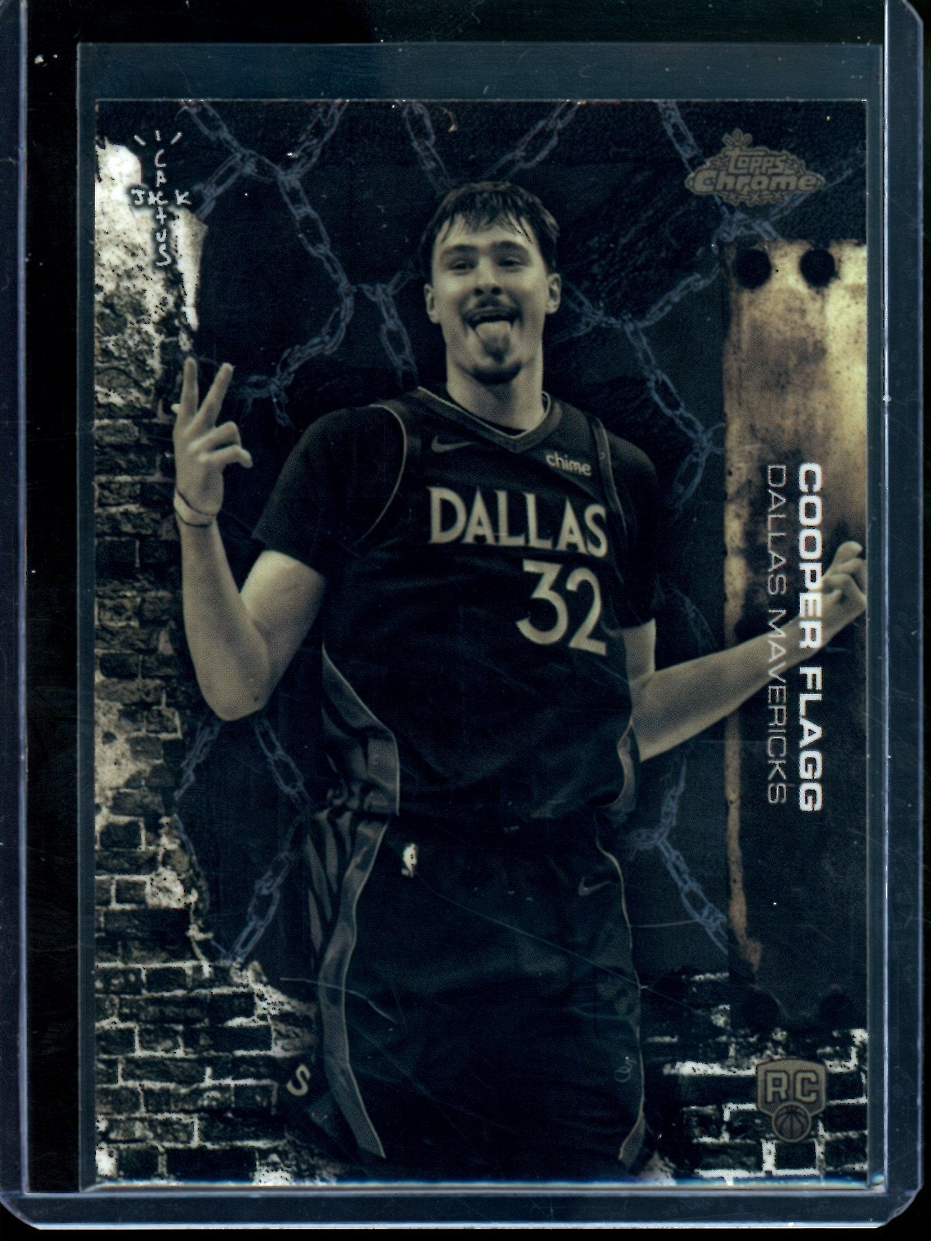 2026 Topps Cactus Jack Chrome Cooper Flagg Rookie Mavericks