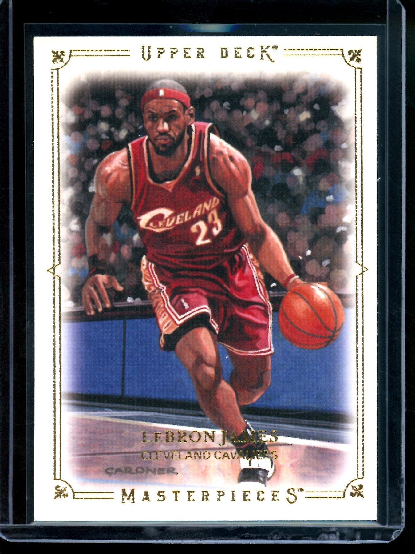 2009 Upper Deck LeBron James Masterpieces Cavaliers