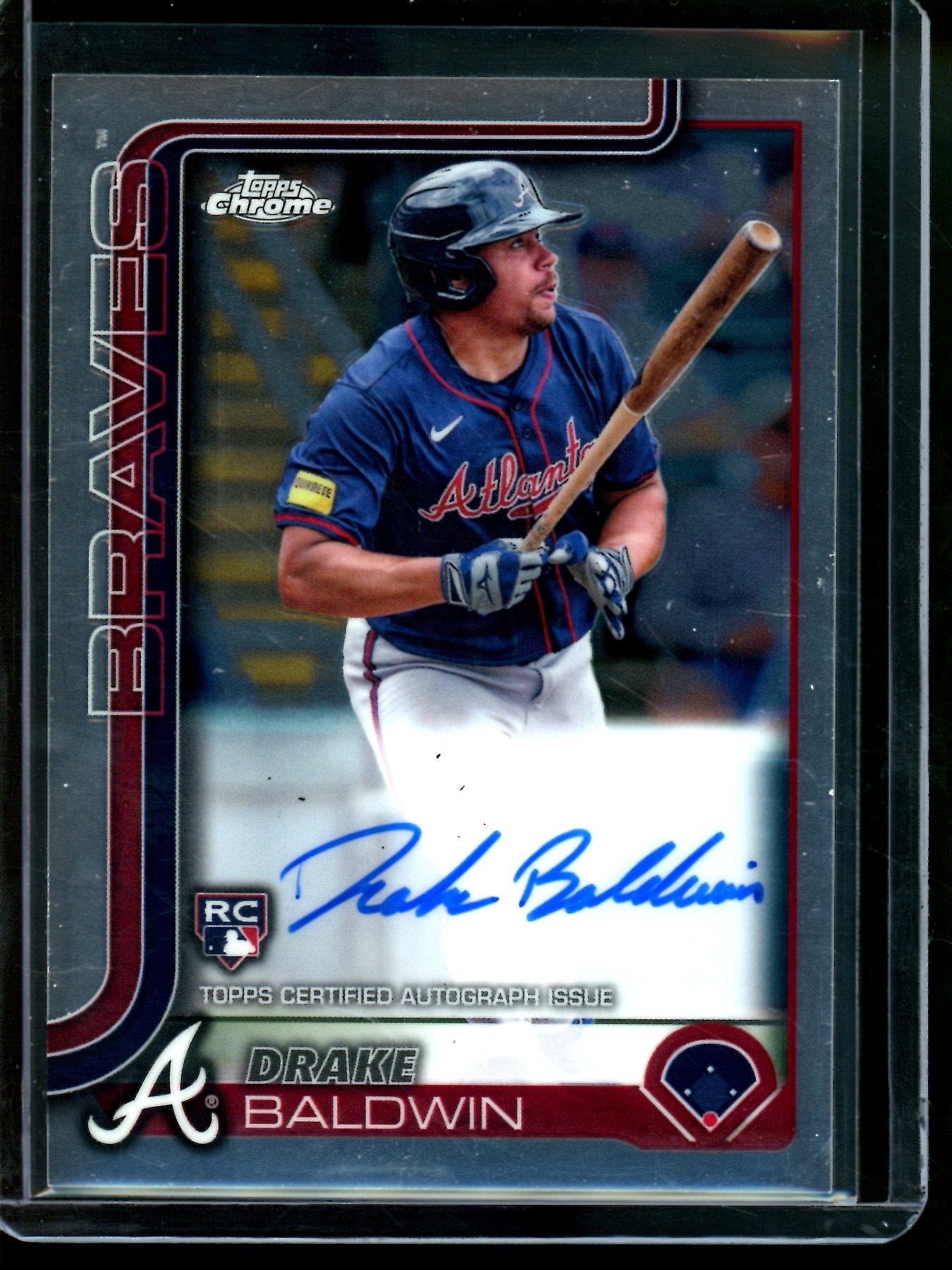 2025 Topps Chrome Drake Baldwin Rookie Autograph Braves