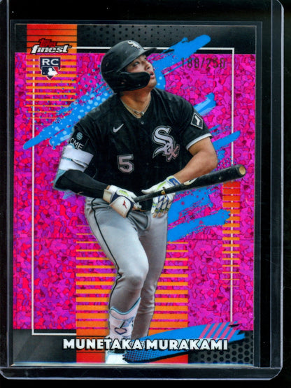 2026 Topps Finest Munetaka Murakami Pink Mini Diamond Refractor /250 White Sox