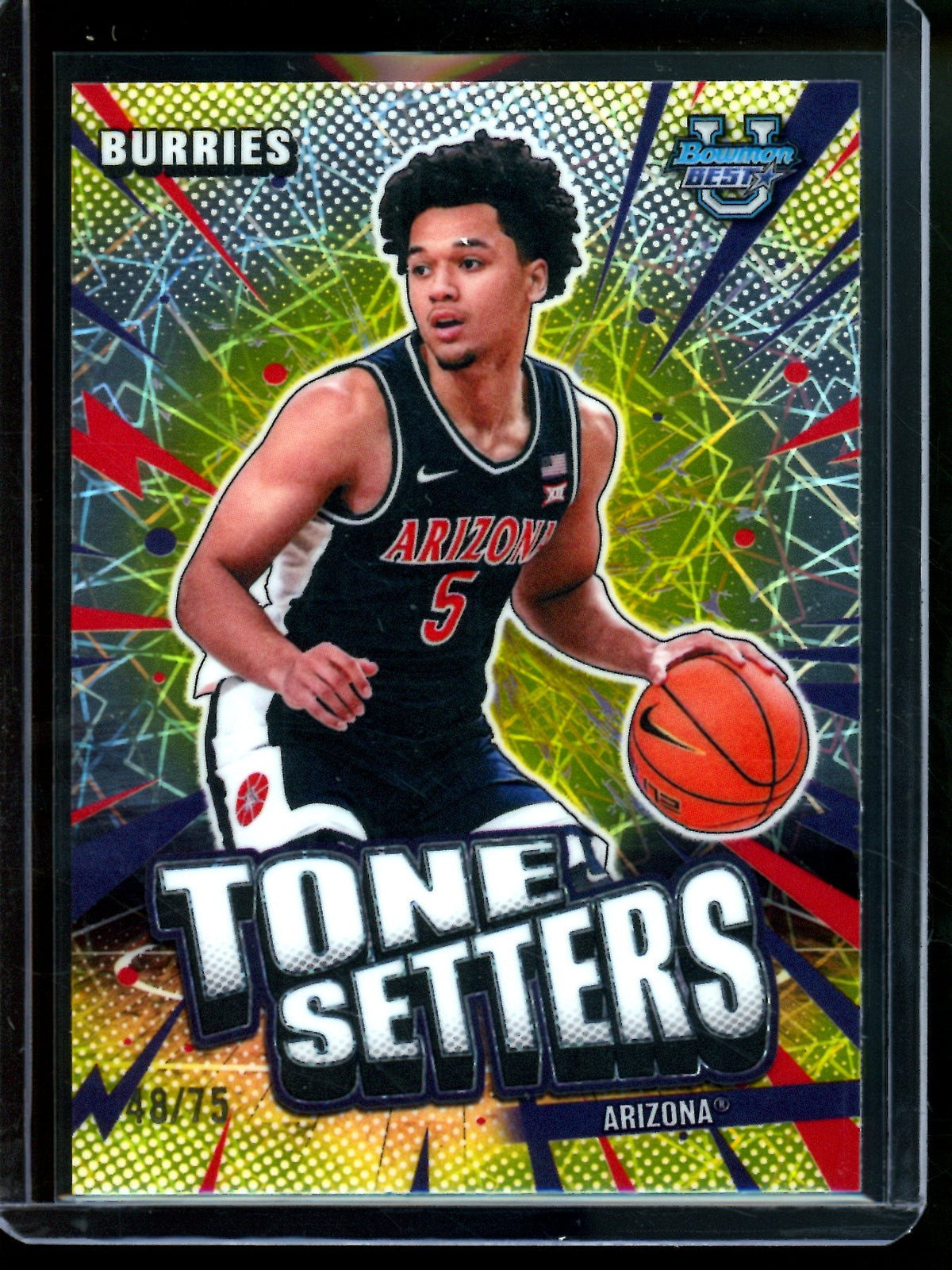 2026 Bowman Chrome U Brayden Burries Tone Setters /75 Arizona