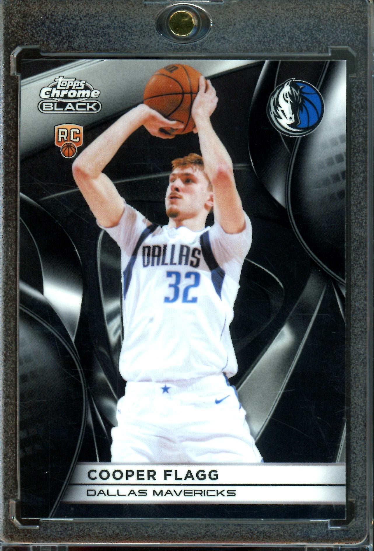 2026 Topps Chrome Black Cooper Flagg Rookie Card Mavericks