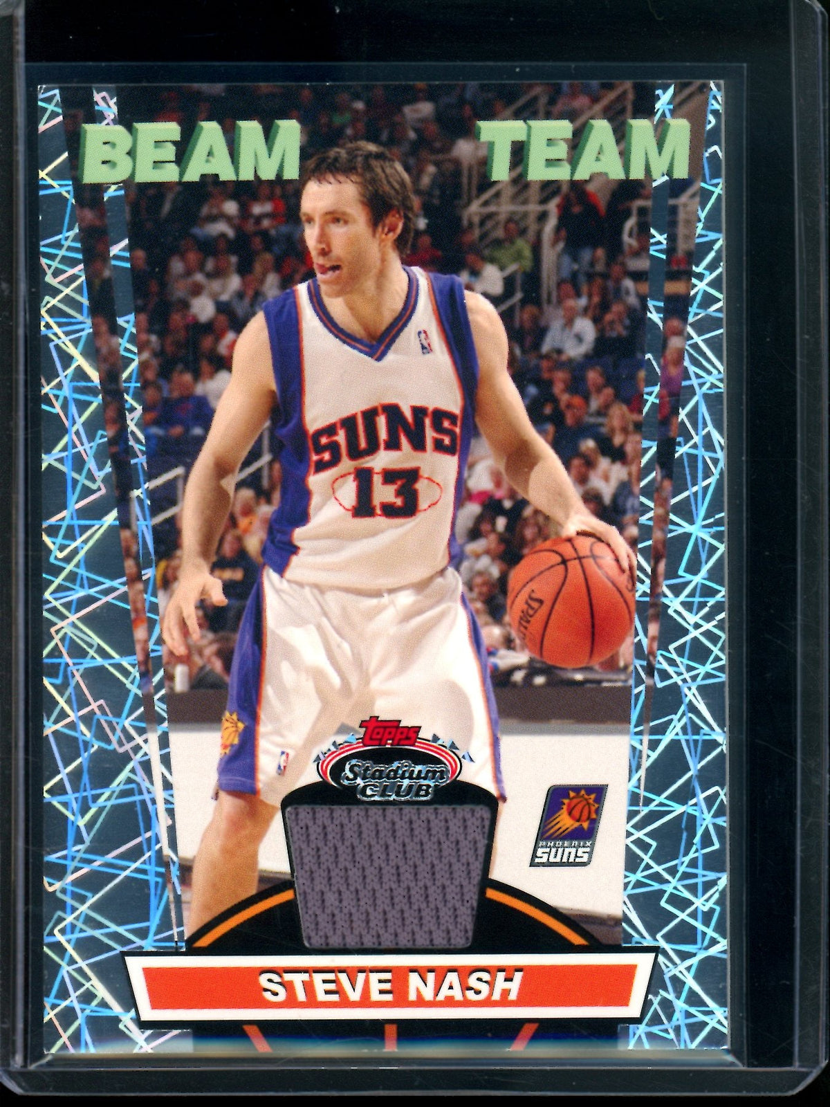 2007 Topps Stadium Club Steve Nash Beam Team Relic Suns