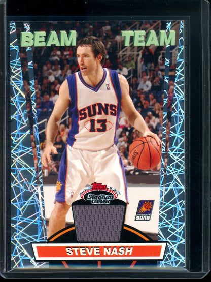 2007 Topps Stadium Club Steve Nash Beam Team Relic Suns