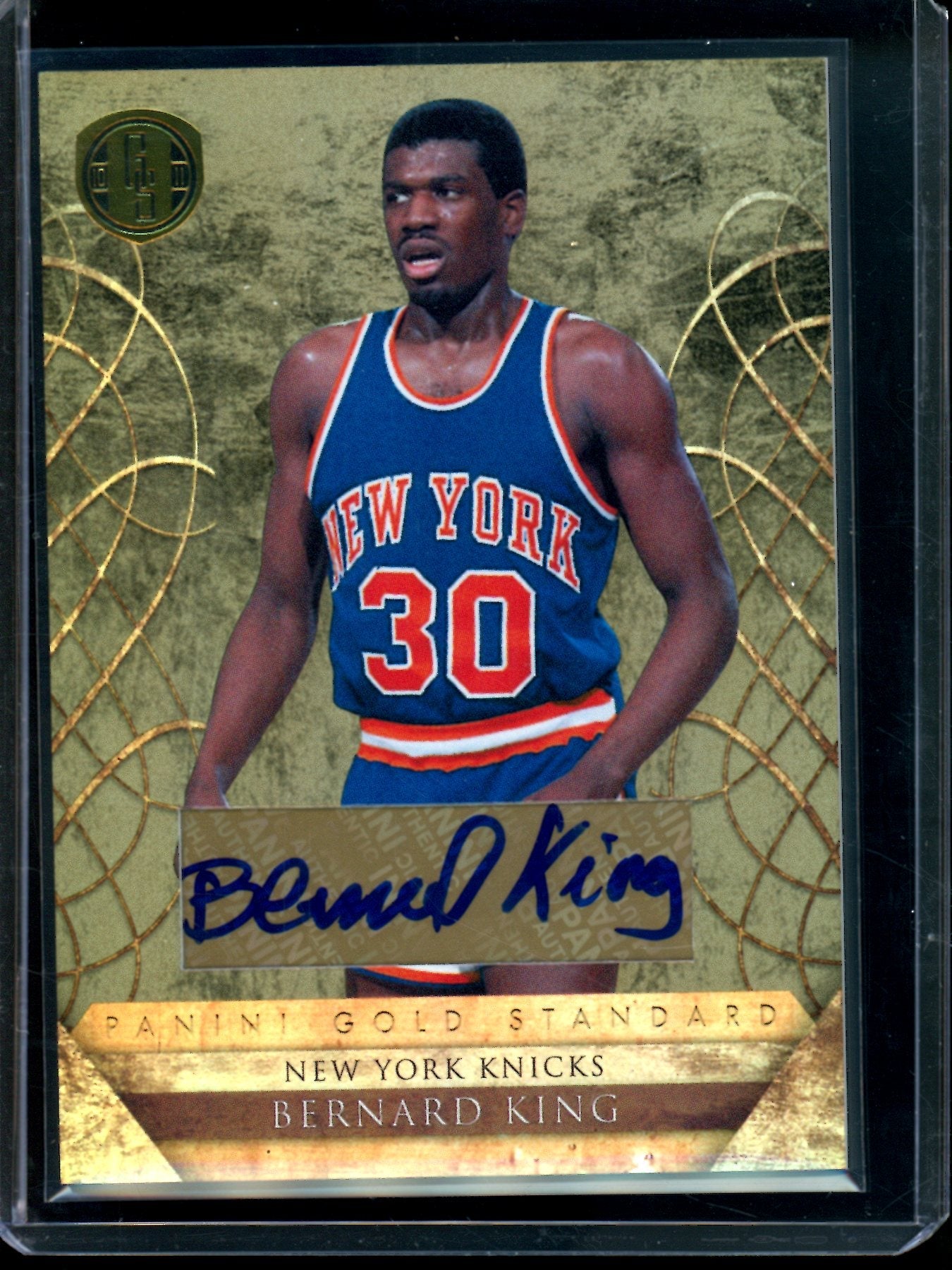 2011 Panini Gold Standard Bernard King Autograph Foil /99 Knicks