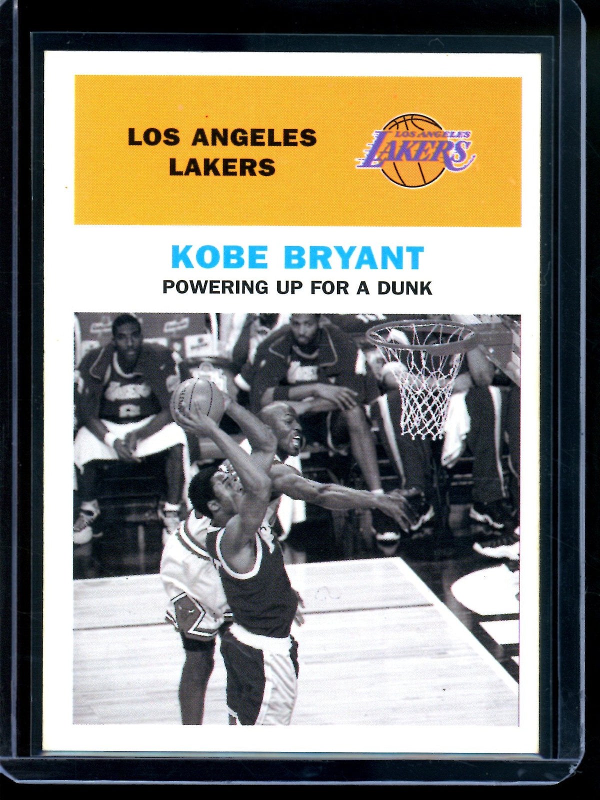 1998 Fleer Kobe Bryant Vintage 61' Lakers