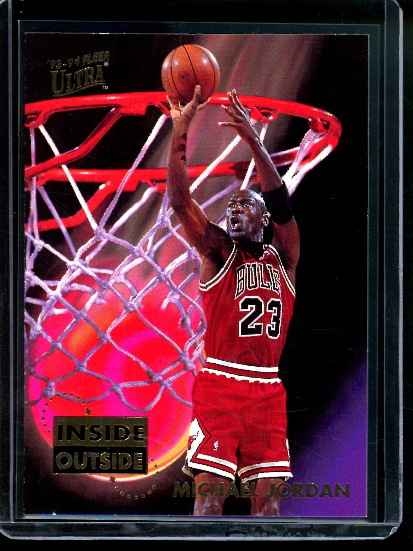 1994 Fleer Ultra Michael Jordan Inside Outside Bulls