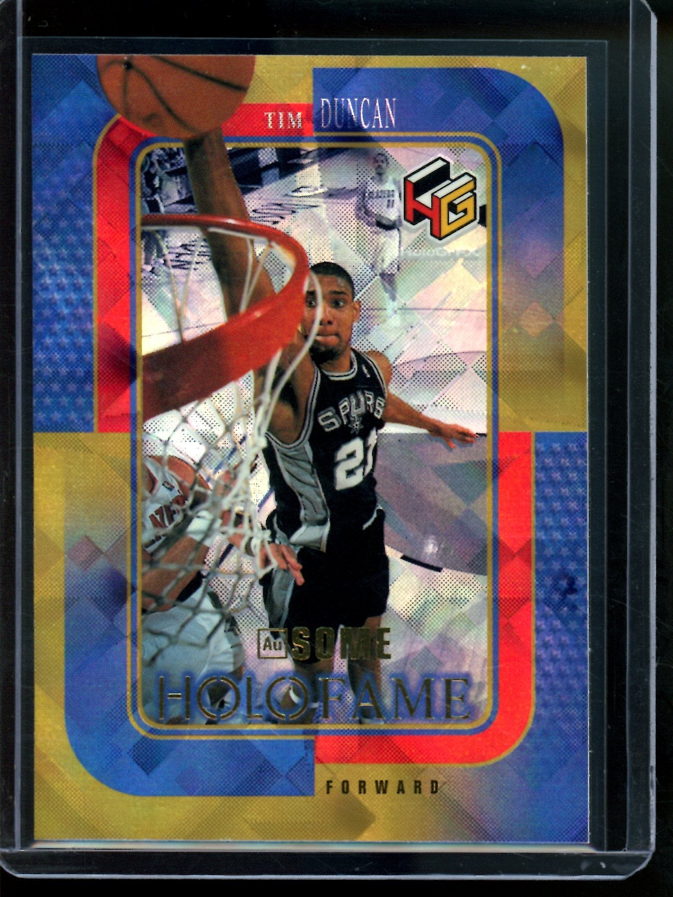 1999 Upper Deck HoloGRFX Tim Duncan AuSome HoloFame Spurs