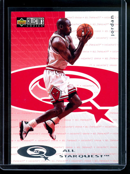 1998 Upper Deck Collectors Choice Michael Jordan All Starquest Bulls