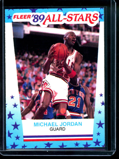 1989 Fleer Michael Jordan All-Stars #3 Bulls