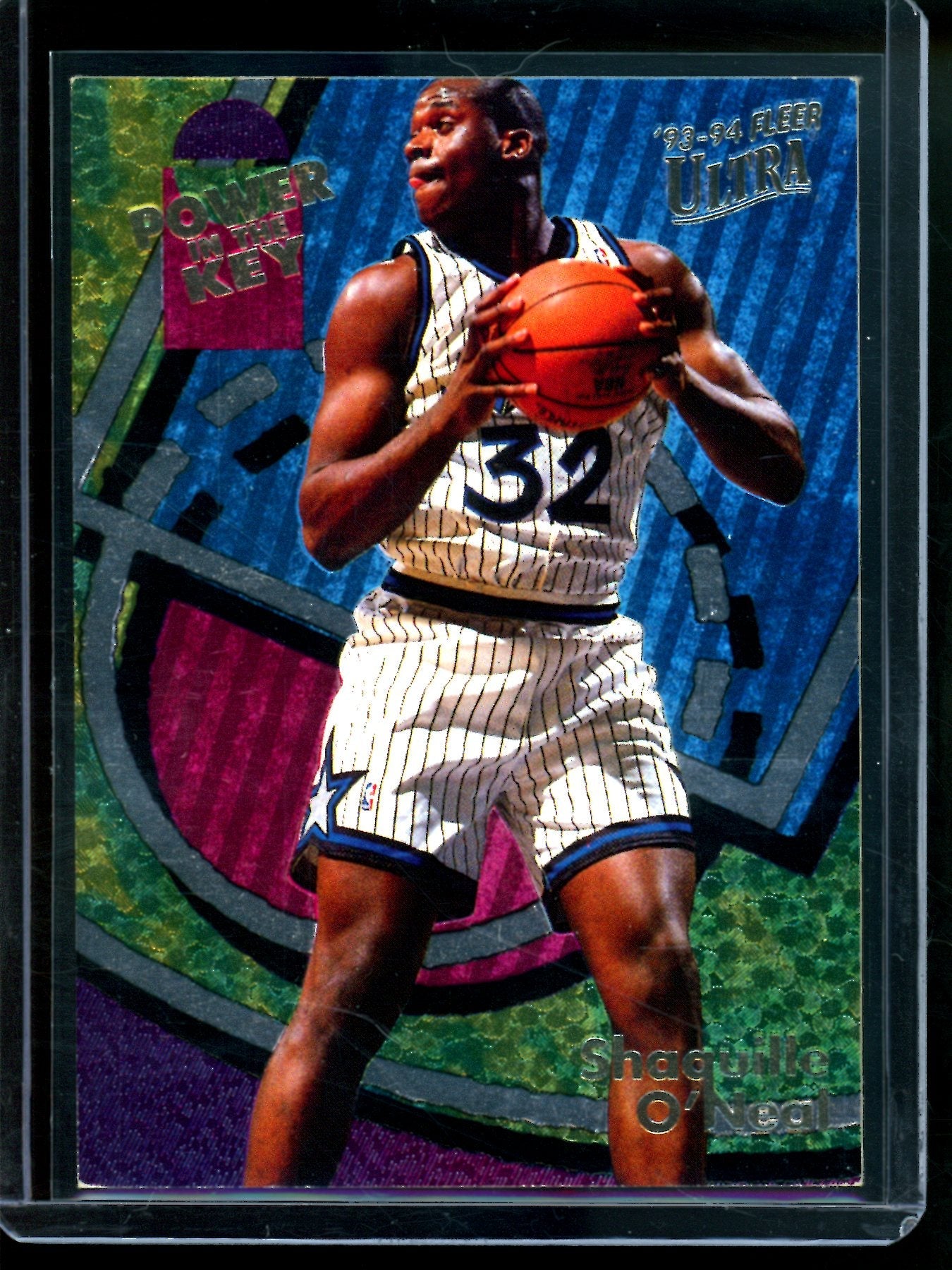 1994 Fleer Ultra Shaquille O'Neal Power In The Key Magic