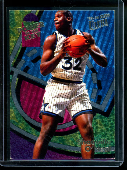 1994 Fleer Ultra Shaquille O'Neal Power In The Key Magic