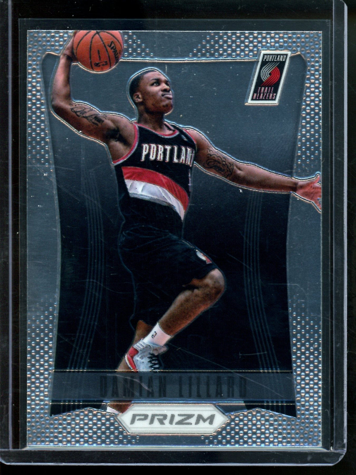 2012 Panini Prizm Damian Lillard Rookie Card #245 Trailblazers