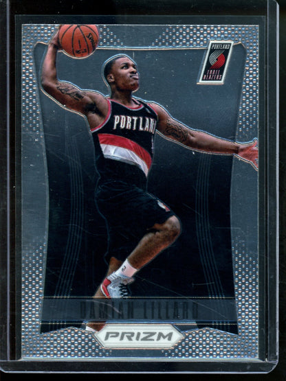 2012 Panini Prizm Damian Lillard Rookie Card #245 Trailblazers