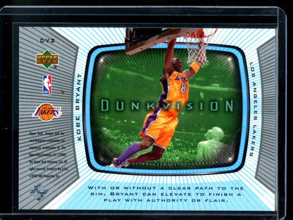 2002 Upper Deck Kobe Bryant Dunkvision Lakers
