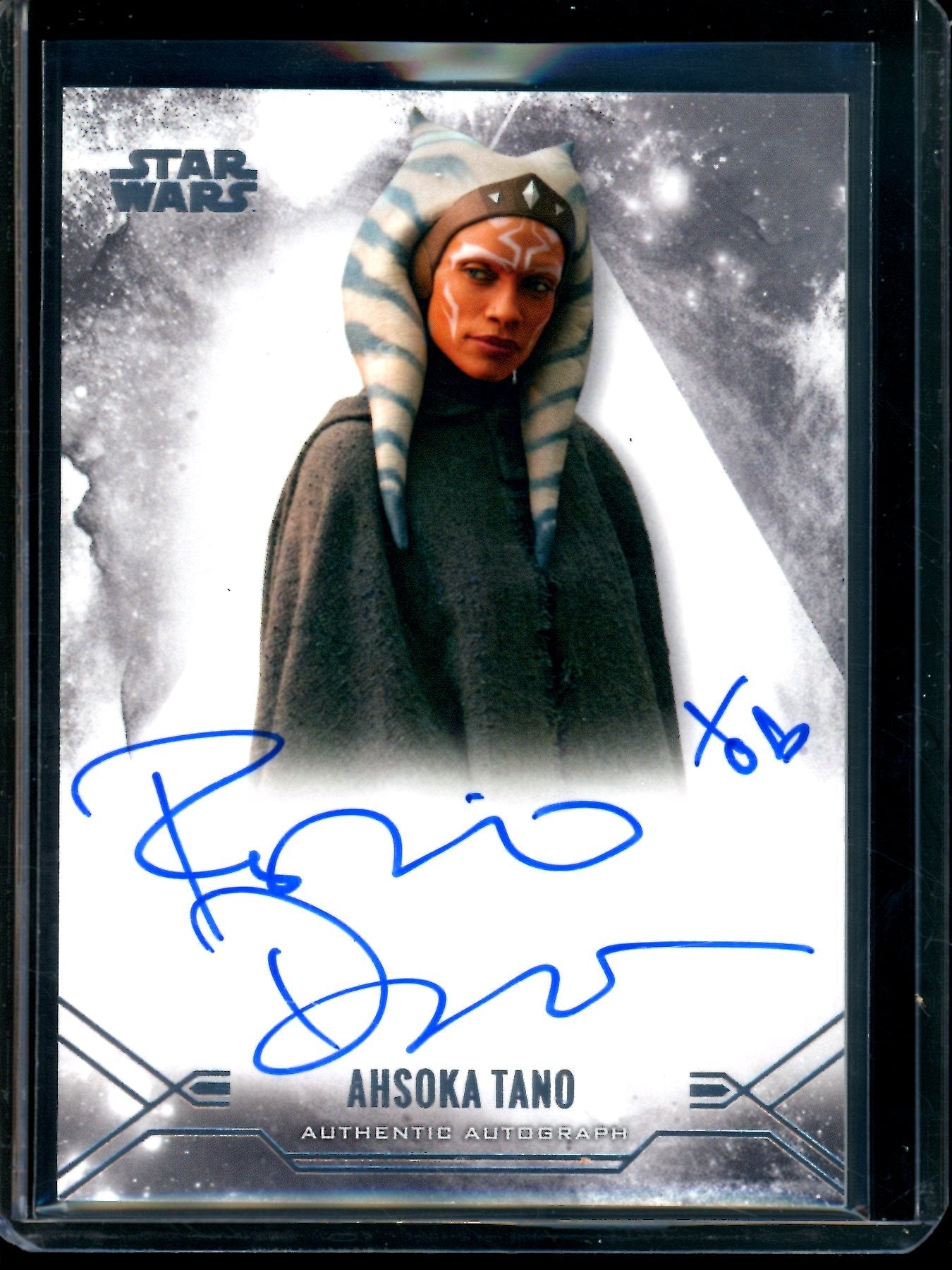 2025 Topps Star Wars Ahsoka Tano Stellar Signature Card #SSA-RD