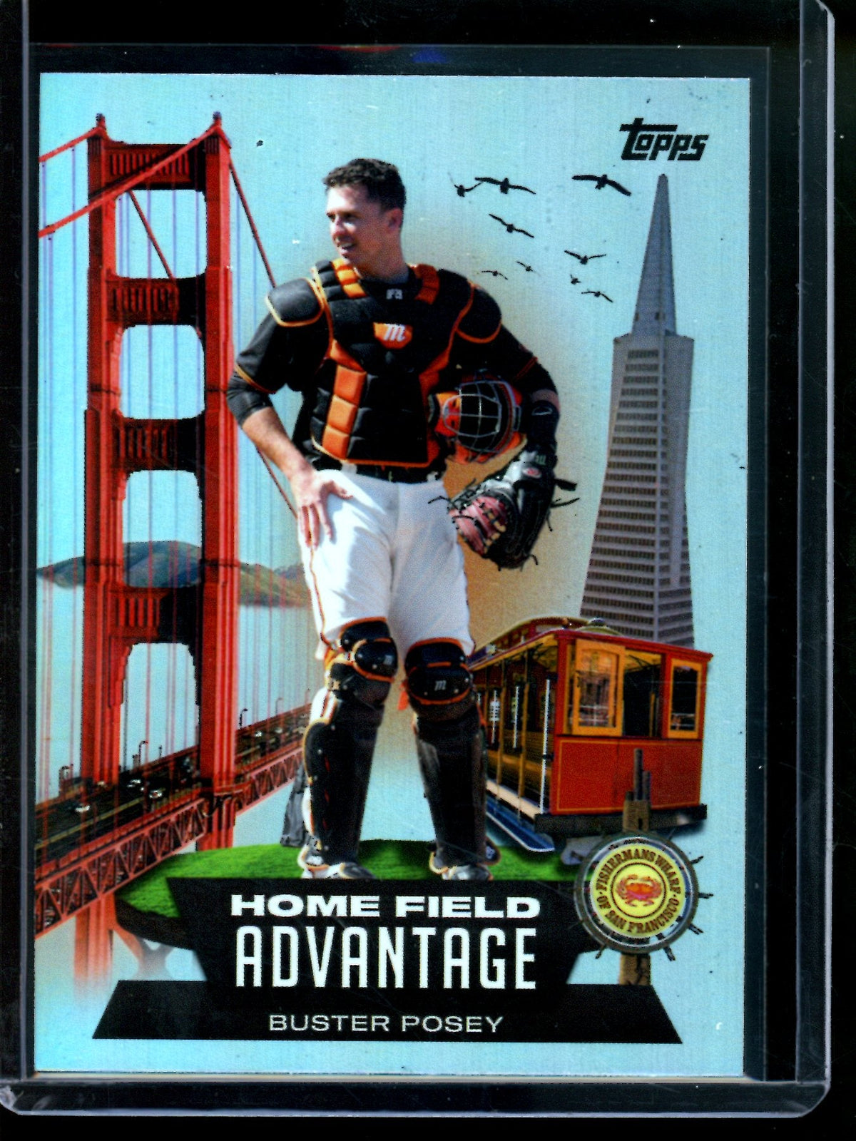 2022 Topps Flagship Buster Posey Home Field Advantage Case Hit Giants