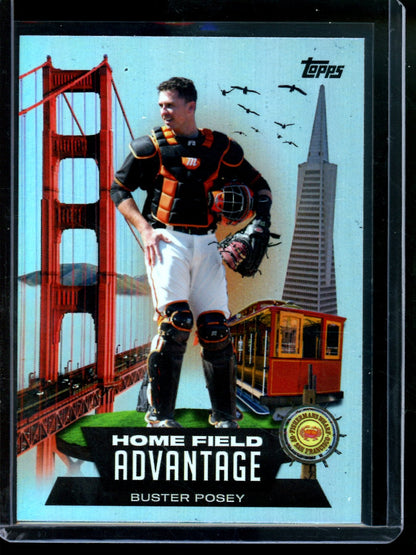 2022 Topps Flagship Buster Posey Home Field Advantage Case Hit Giants
