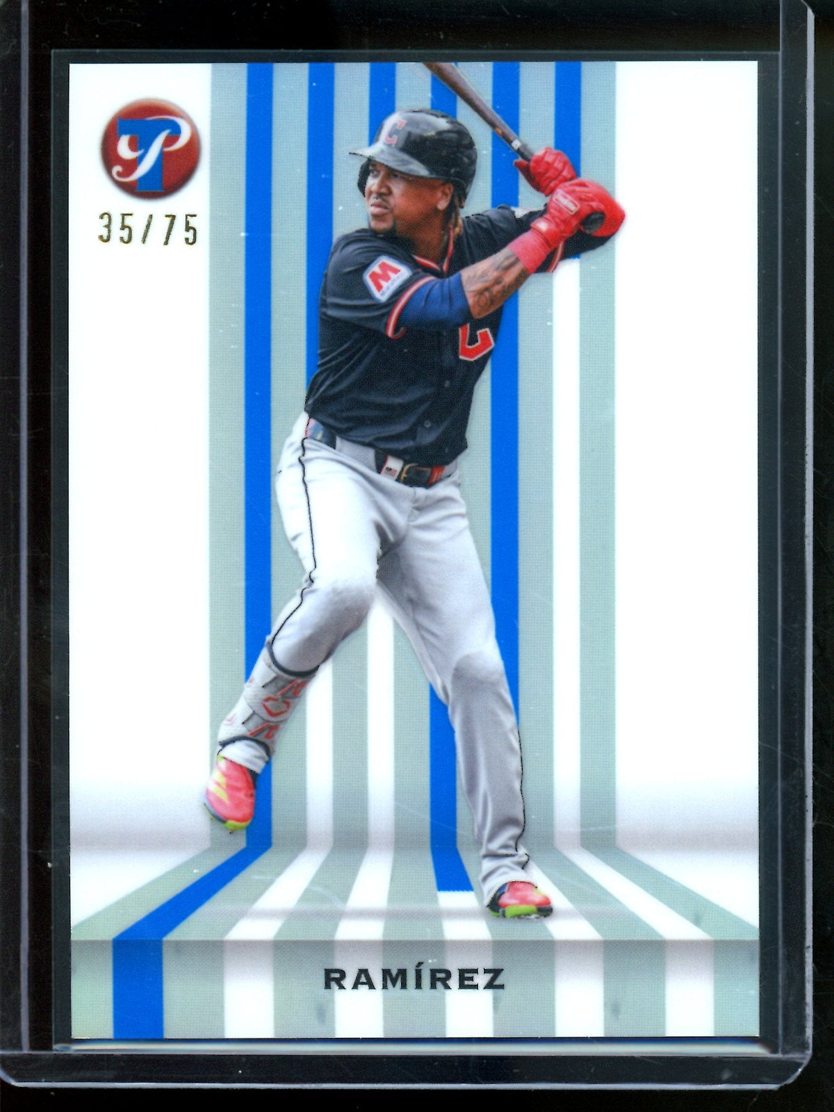 2026 Topps Pristine Jose Ramirez Spotless /75 Guardians