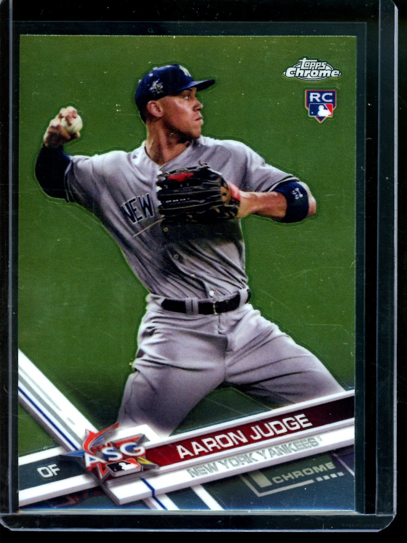 2017 Topps Chrome Aaron Judge ASG Rookie Card Yankees